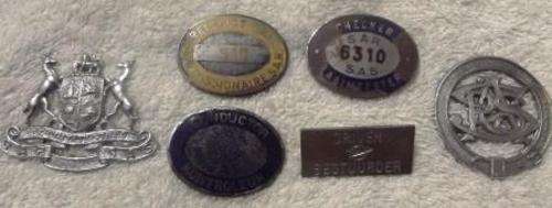 South African Railway Badges - Lot