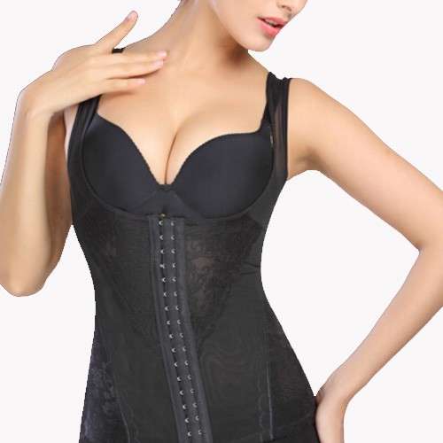 Over the shoulder Cincher - Black