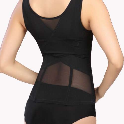 Over the shoulder Cincher - Black