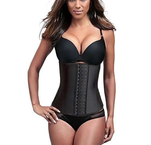 100% Latex Waist trainer with 9 Steel bones