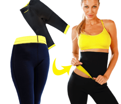 Hot Shaper Pants with Waist Trimmer Belt