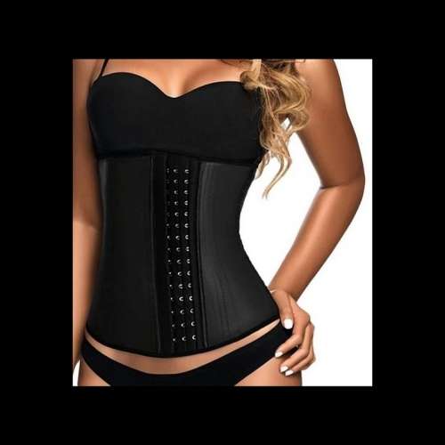 100% Latex Waist trainer with 9 Steel bones