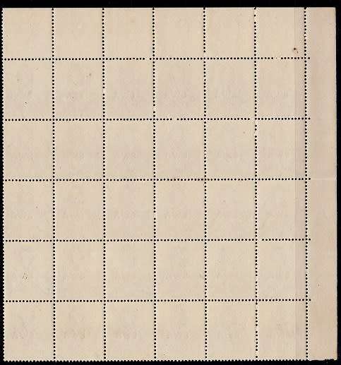 SWA 1941-42 SA Large War Effort ovprtd set 1½d in NW cnr blk of 30 VF UM