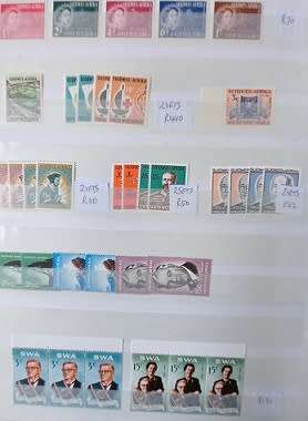 SWA 1937-88 Small collection in 16 pg Stock book, mostly UM