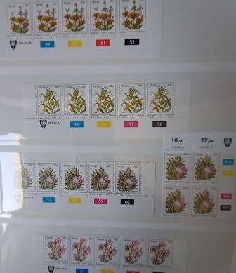 Venda 1979-88 Cly Blks / Strips in one album, VF UM