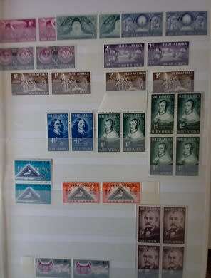 SA Union + RSA 1910-1988 singles in one album, mostly VF UM