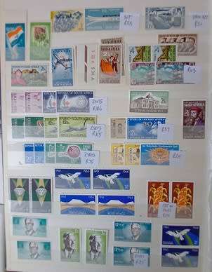 SA Union + RSA 1910-1988 singles in one album, mostly VF UM