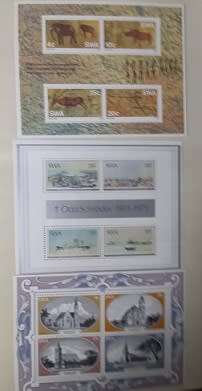 RSA, SWA & Homelands mixed Cyl Blks + M/Sheets MM (in margins) & UM