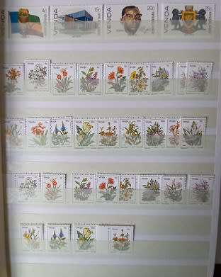 Venda 1979-86 singles in 8pg Stockbook (album included) MM & UM