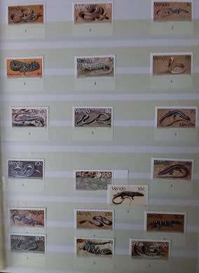 Venda 1979-86 singles in 8pg Stockbook (album included) MM & UM