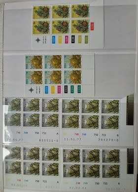 RSA 3rd, 4th & 5th Defin Cyl Blks some with many duplicates, VF UM