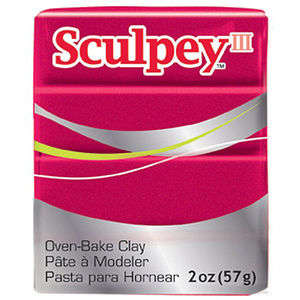 Sculpey III Clay - Deep  Red