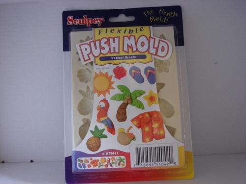 Sculpey Flexible Rubber Moulds - Tropical Breeze