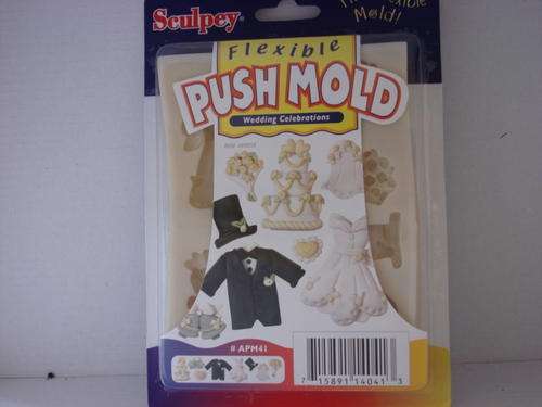 Sculpey Flexible Rubber Moulds - Wedding Celebrations
