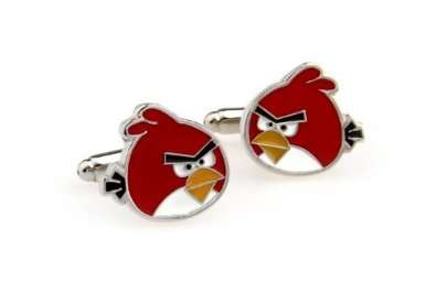 Red Bird Angry Birds Cufflinks
