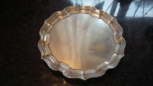 Stunning 925 sold sterling Silver tray