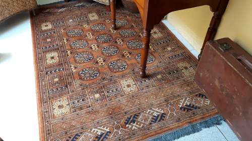 Persian rug Stunning Beshiri Bokhara gold