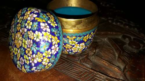 Chinese ornament with floral decoration