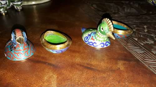 Pair of decorative birds