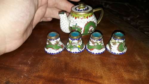 Miniature teaset