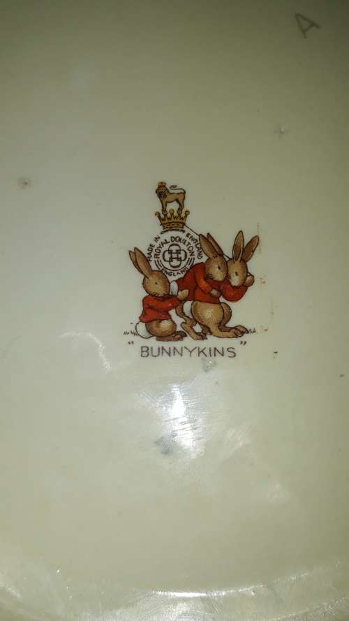 4 items 1950 royal doulton bunnykins Barbara Vernon