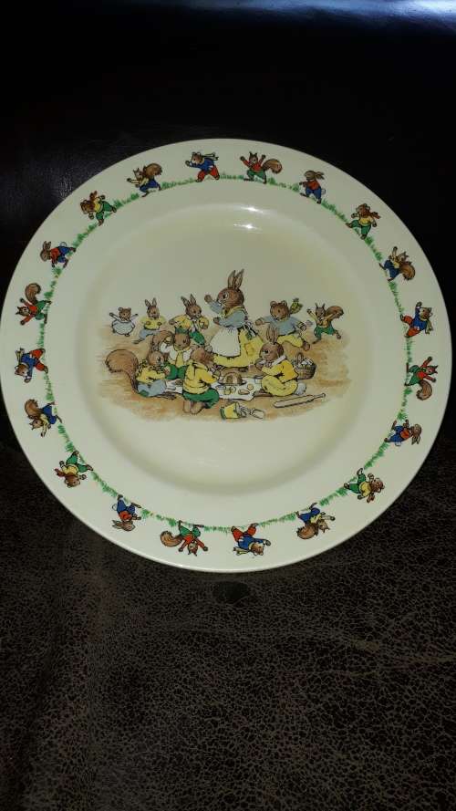4 items 1950 royal doulton bunnykins Barbara Vernon