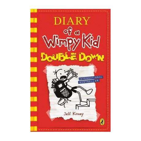 DIARY OF A WIMPY KID - DOUBLE DOWN by JEFF KINNEY (Book #11)
