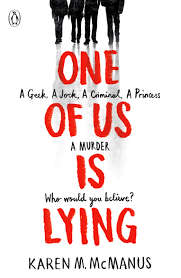 ONE OF US IS LYING by KAREN M. McMANUS