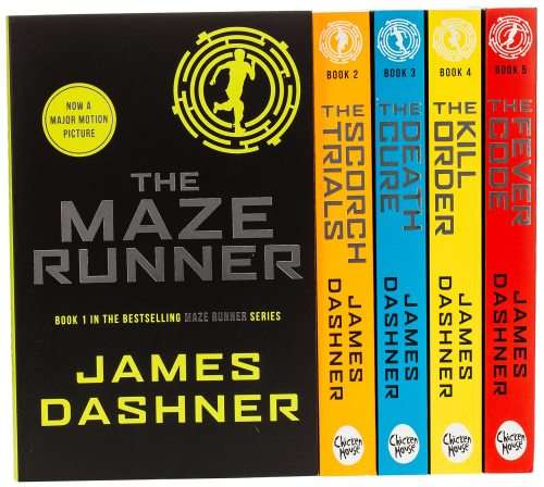 THE MAZE RUNNER SERIES by JAMES DASHNER (5 Books)