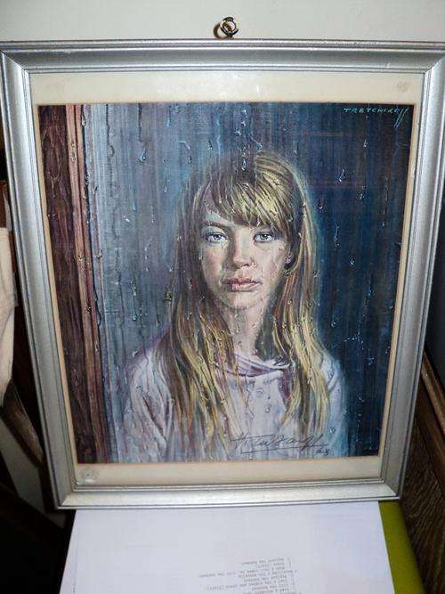 TRETCHIKOFF PRINT  ORIGINAL SIGNED AND DATED 68