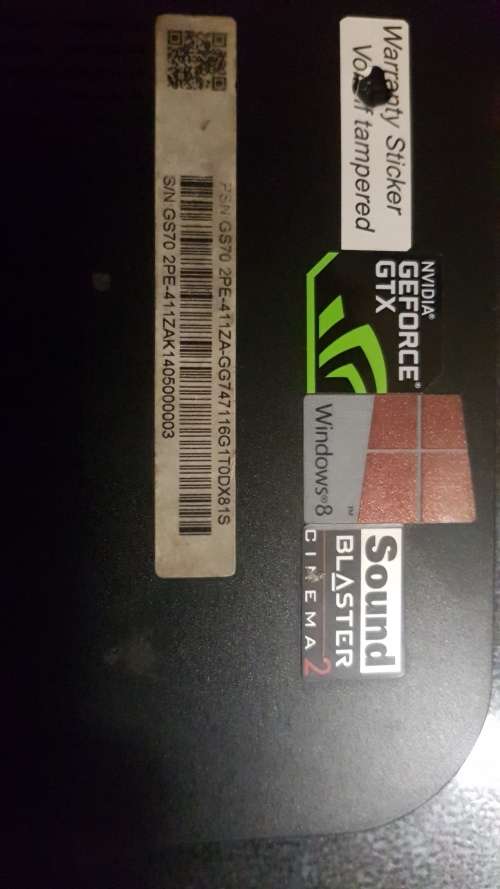   MSI GS70 -2PE Gaming Machine : i7 | 16GB Ram | 2GB Nvidea Graphics |