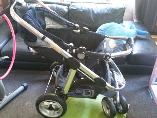 Moon Pram - Navy Blue