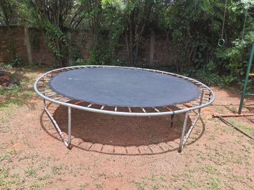 BIG Trampoline with frame over 3m