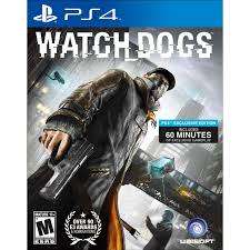 WATCHDOGS PS4 GAME. GREAT OFFER!!!!!