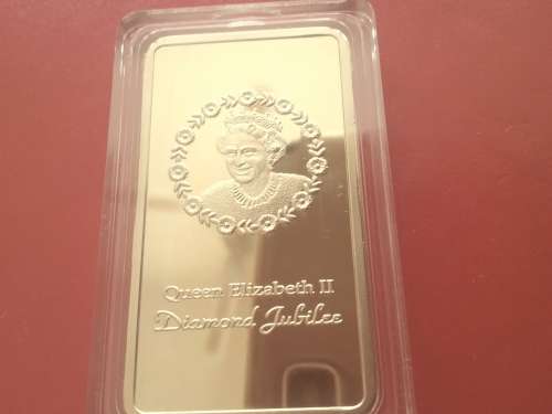 ELIZABETH REGINA *** QUEEN ELIZABETH GOLDEN JUBILEE *** GOLD CLAD - ENCAPSULATED. BEAUTIFUL.