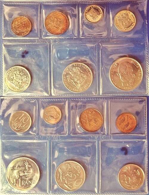 R1 START!  UNC 1985 SEALED COIN SET - AS FROM SA MINT. SEE IMAGES. UNCIRCULATED. Only 10200 MINTED!