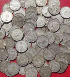 80 x SILVER TICKEYS (50%).BID PER COIN FOR THE LOT. SILVER = INVESTMENT!