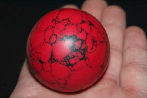 Red Turquoise Ball