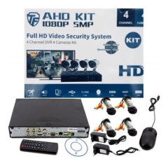 4CH AHD CCTV KIT