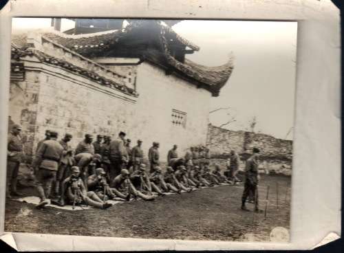 Press release of Chinese Officers learn how to handle U.S.mortars **HISTORY PHOTO*** VALUABLE 1945