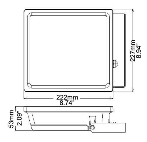 30w led flood light ip66