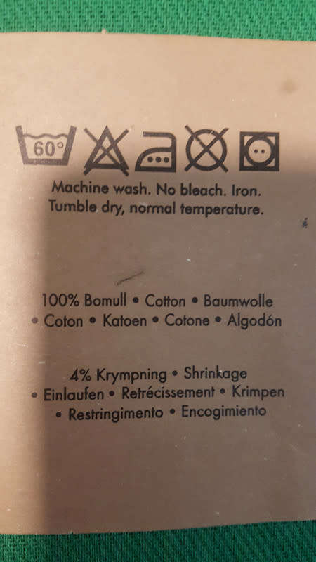 100% cotton green table cloth size :140x240cm