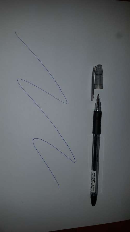 PIANO BLUE INK SOFT BALL PEN BID FOR 12 PENS