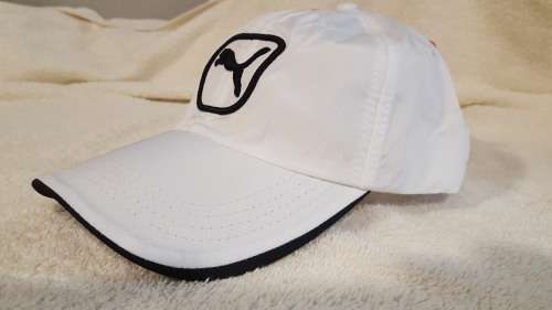 Puma one size major leagur baseball cap--white