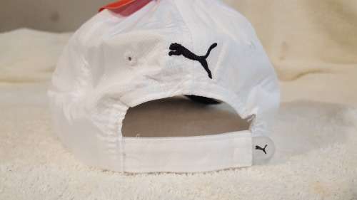 Puma one size major leagur baseball cap--white