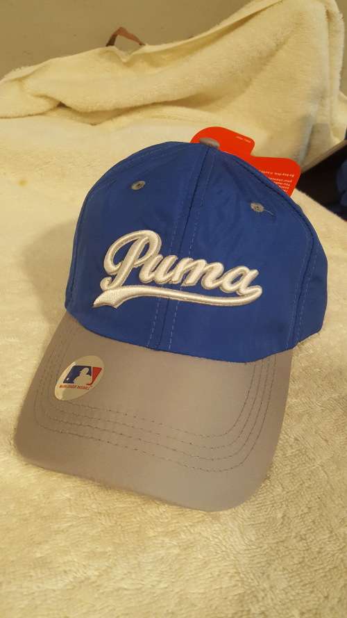 Puma one size major leagur baseball cap--blue