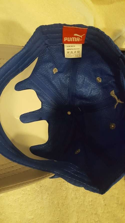 Puma one size major leagur baseball cap--blue