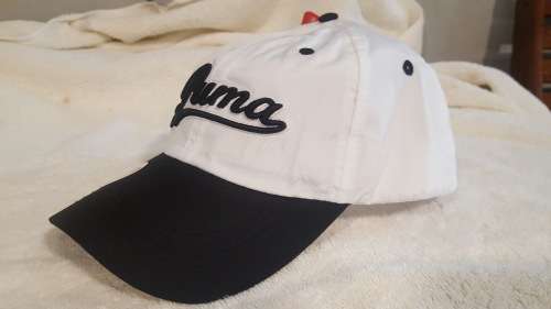 Puma one size major leagur baseball cap--white