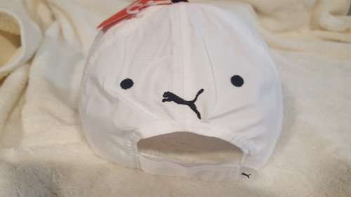 Puma one size major leagur baseball cap--white