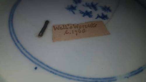 oriental blue and white  nanking garden wall deco plates 1760